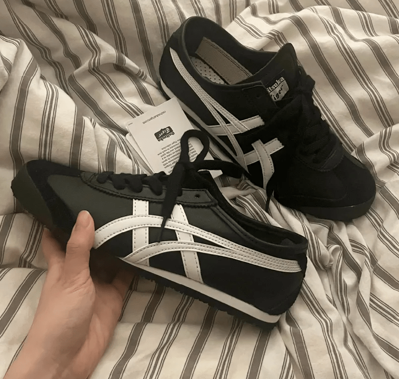 Onitsuka Tiger Mexico 66 Black white - HADNES