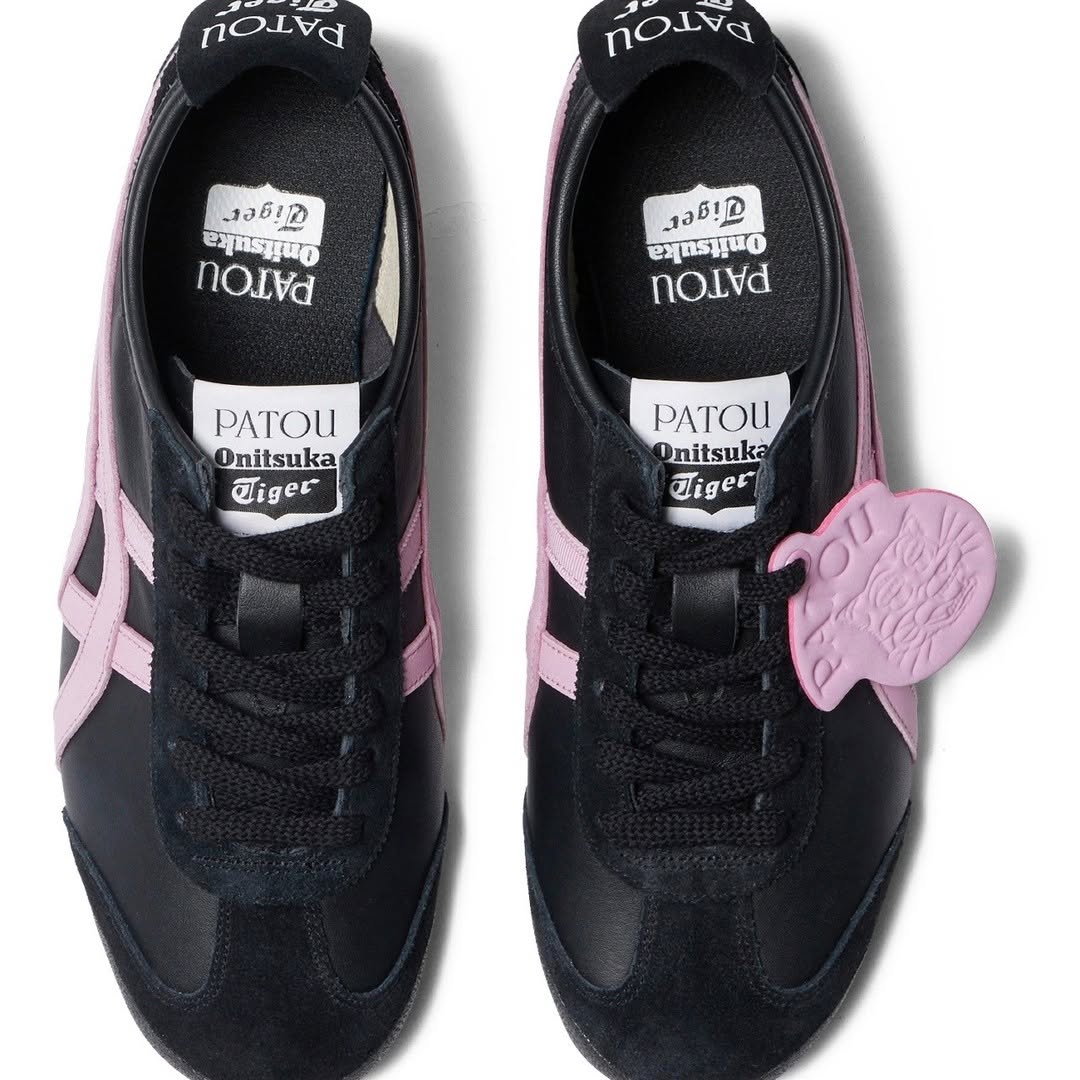 Onitsuka Tiger x PATOU Mexico 66 'Black Cotton Candy' - HADNES