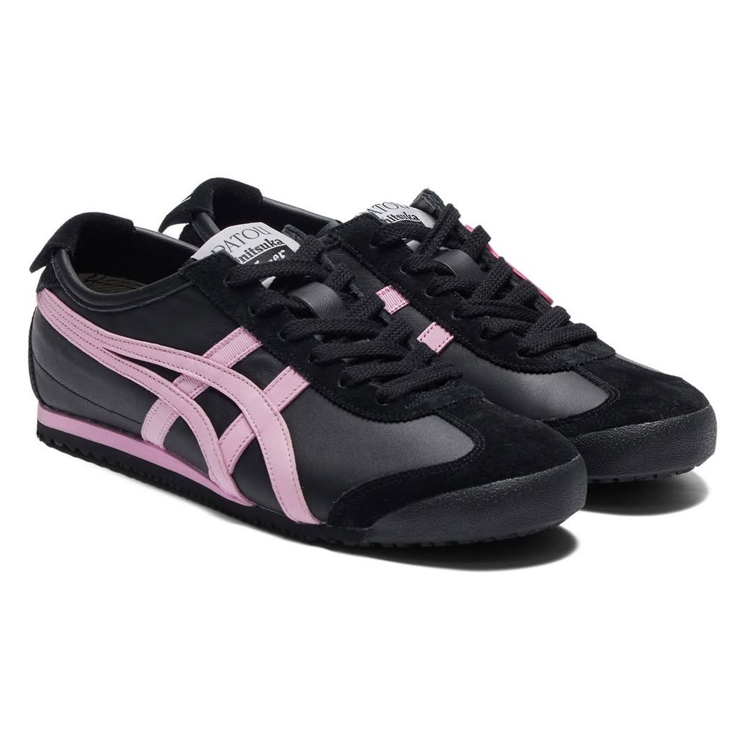 Onitsuka Tiger x PATOU Mexico 66 'Black Cotton Candy' - HADNES