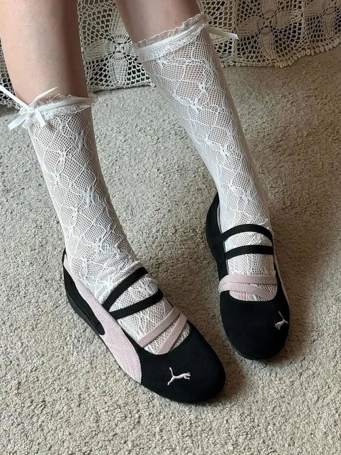 PUMA SPEEDCAT BALLET BLACK PINK - HADNES