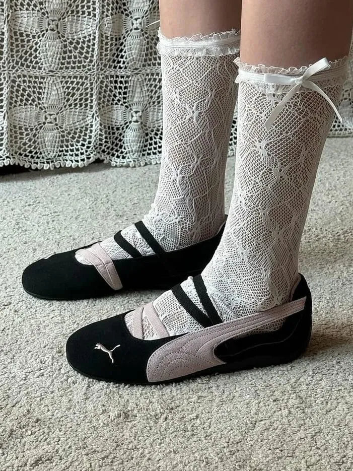 PUMA SPEEDCAT BALLET BLACK PINK - HADNES