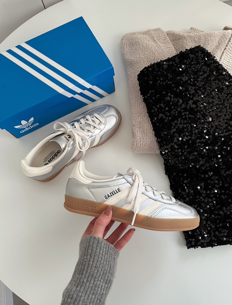 Adidas Gazelle Indoor Sliver