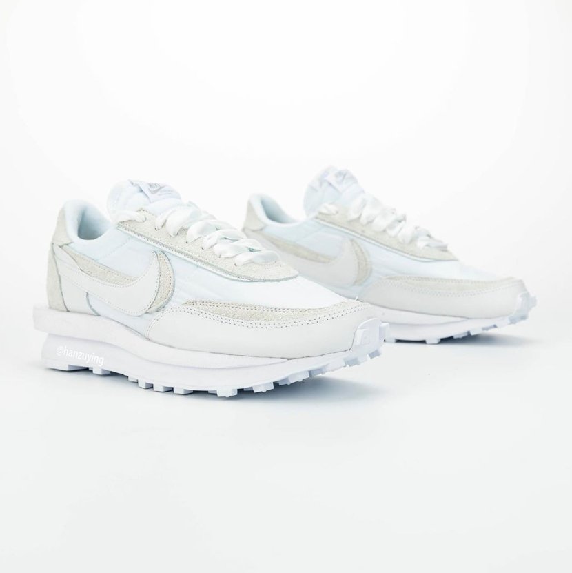 Sacai X Nike Ldwaffle “white Nylon” - HADNUS