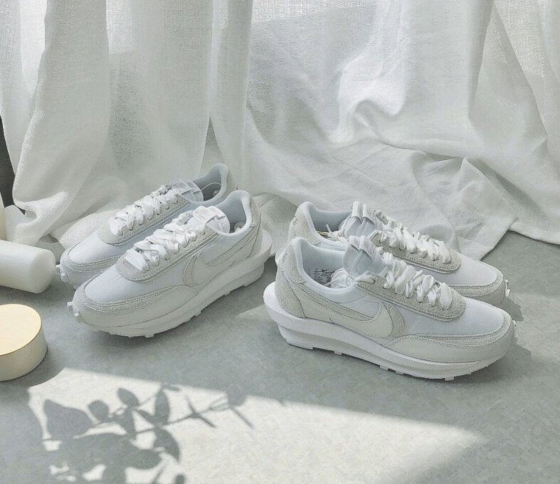 Sacai X Nike Ldwaffle “white Nylon” - HADNUS