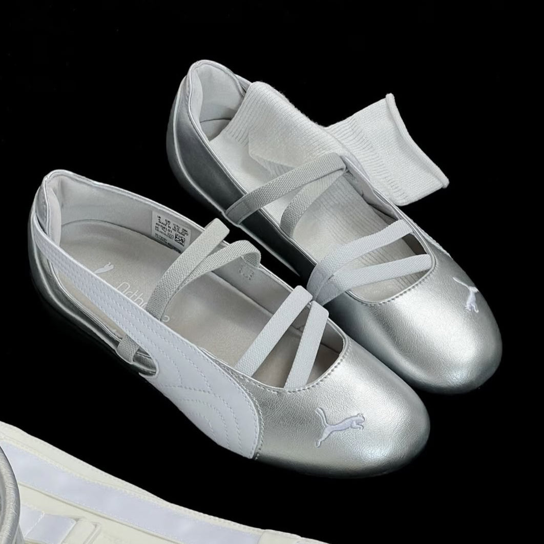 Speedcat Ballet Leather Sliver - HADNES