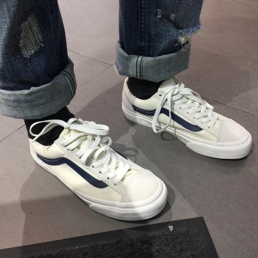 【清倉特惠】Vans Style 36 Marshmallow Dress Blue - HADNUS