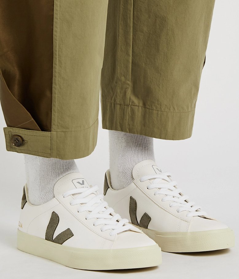 Veja Campo Sneakers White & Kaki - HADNUS