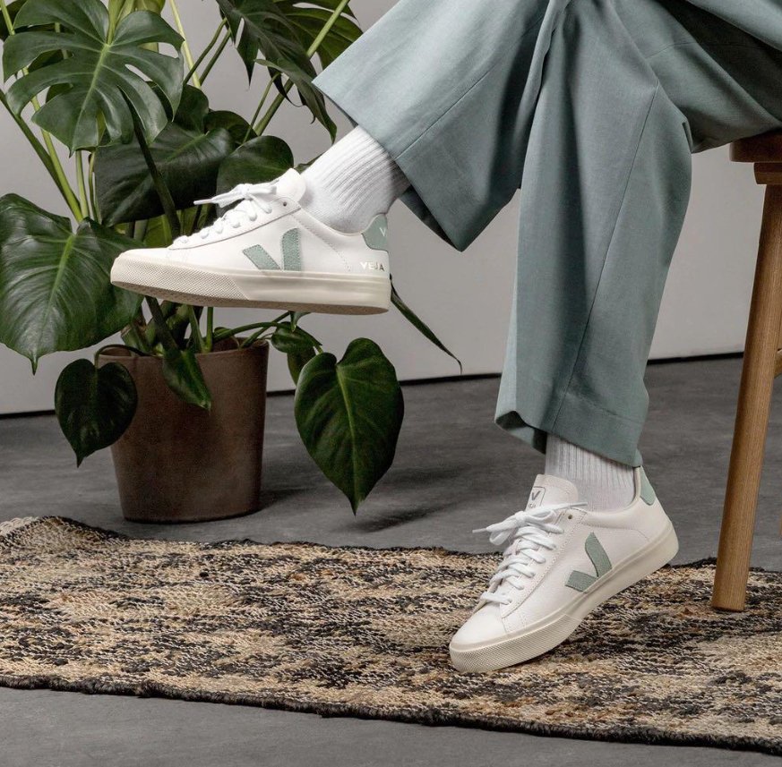 Veja Campo Sneakers White Mint - HADNUS