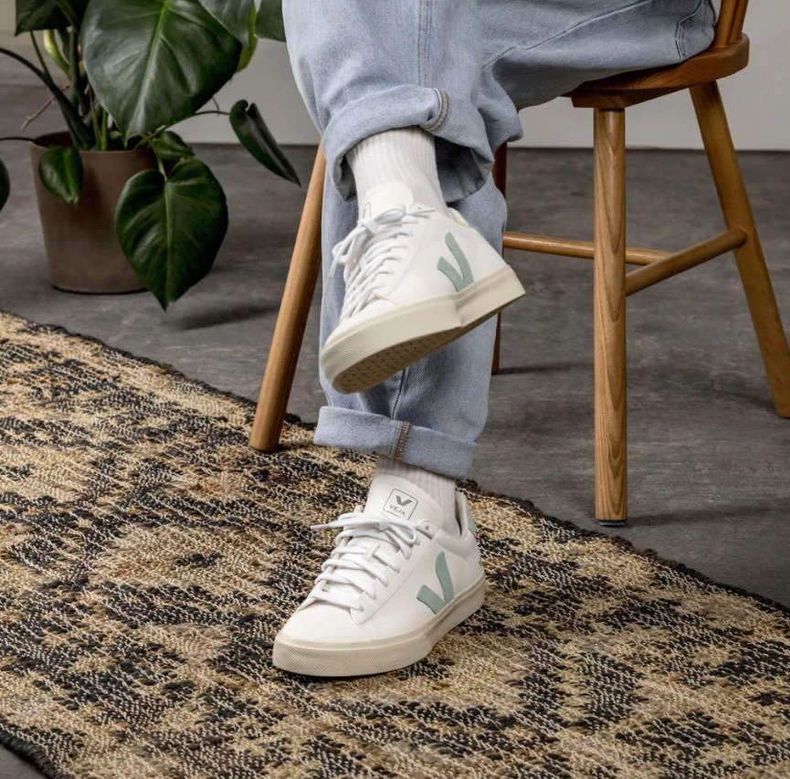 Veja Campo Sneakers White Mint - HADNUS