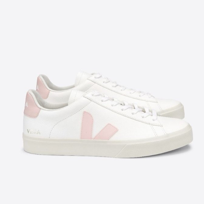 Veja Campo Sneakers White Pink - HADNUS