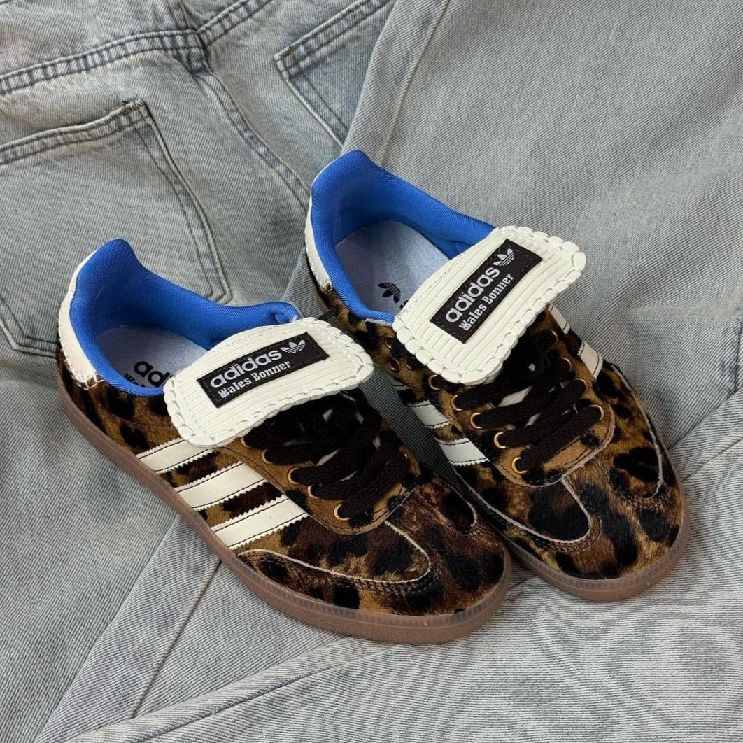 WALES BONNER X ADIDAS SAMBA LEOPARD - HADNUS