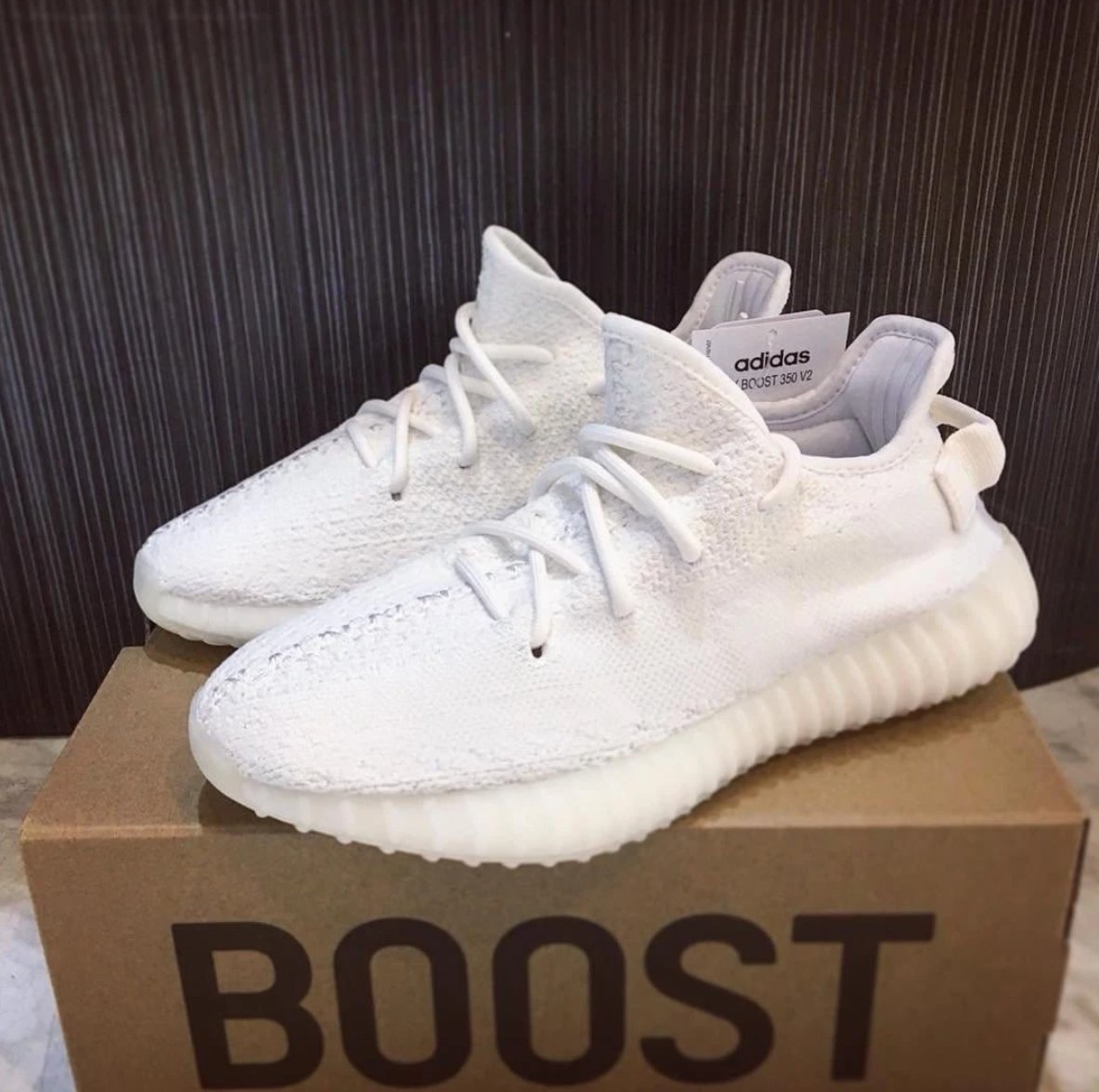 Yeezy Boost 350 V2 Infant &quot;Triple White&quot; - HADNUS