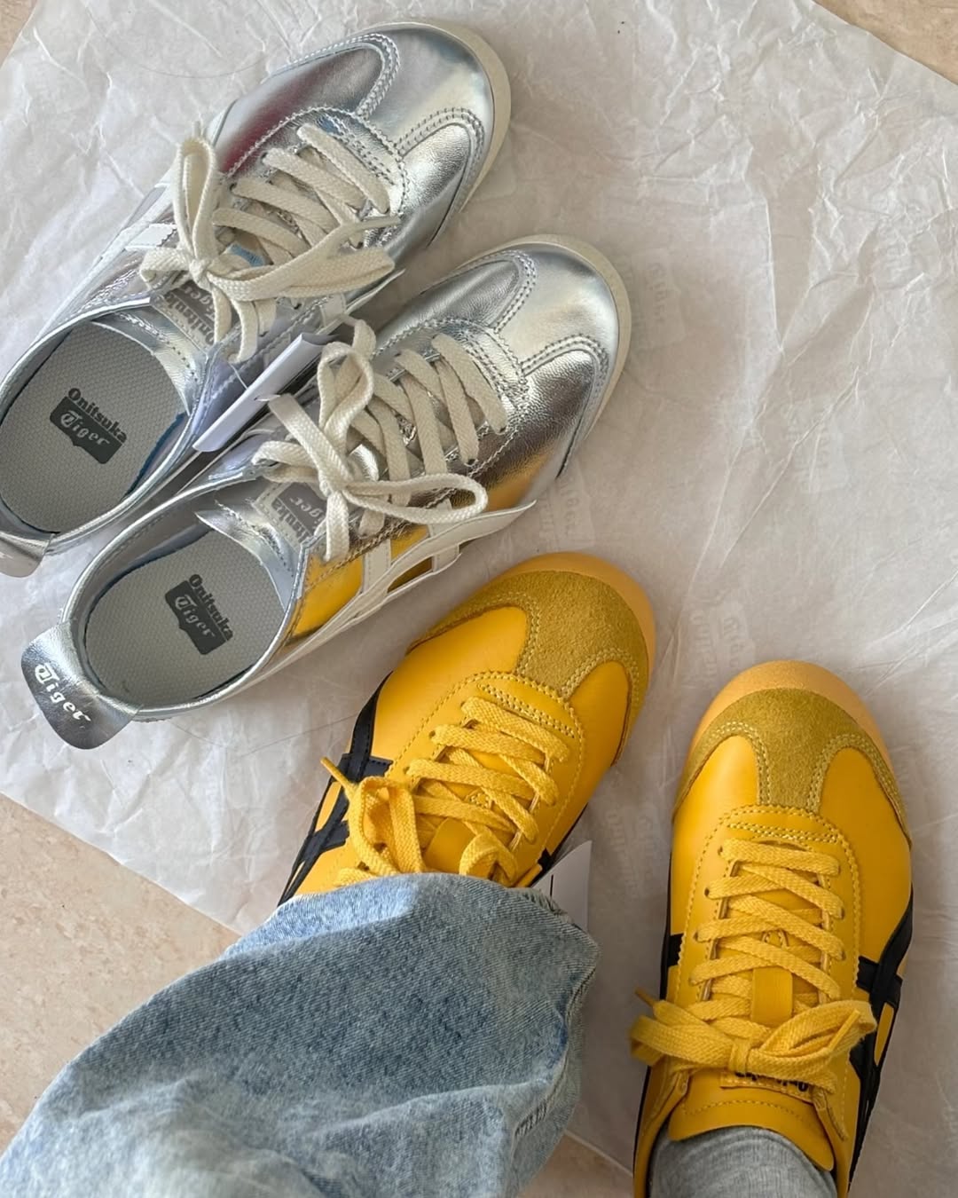 ONITSUKA TIGER Mexico66 Yellow/Black - HADNES