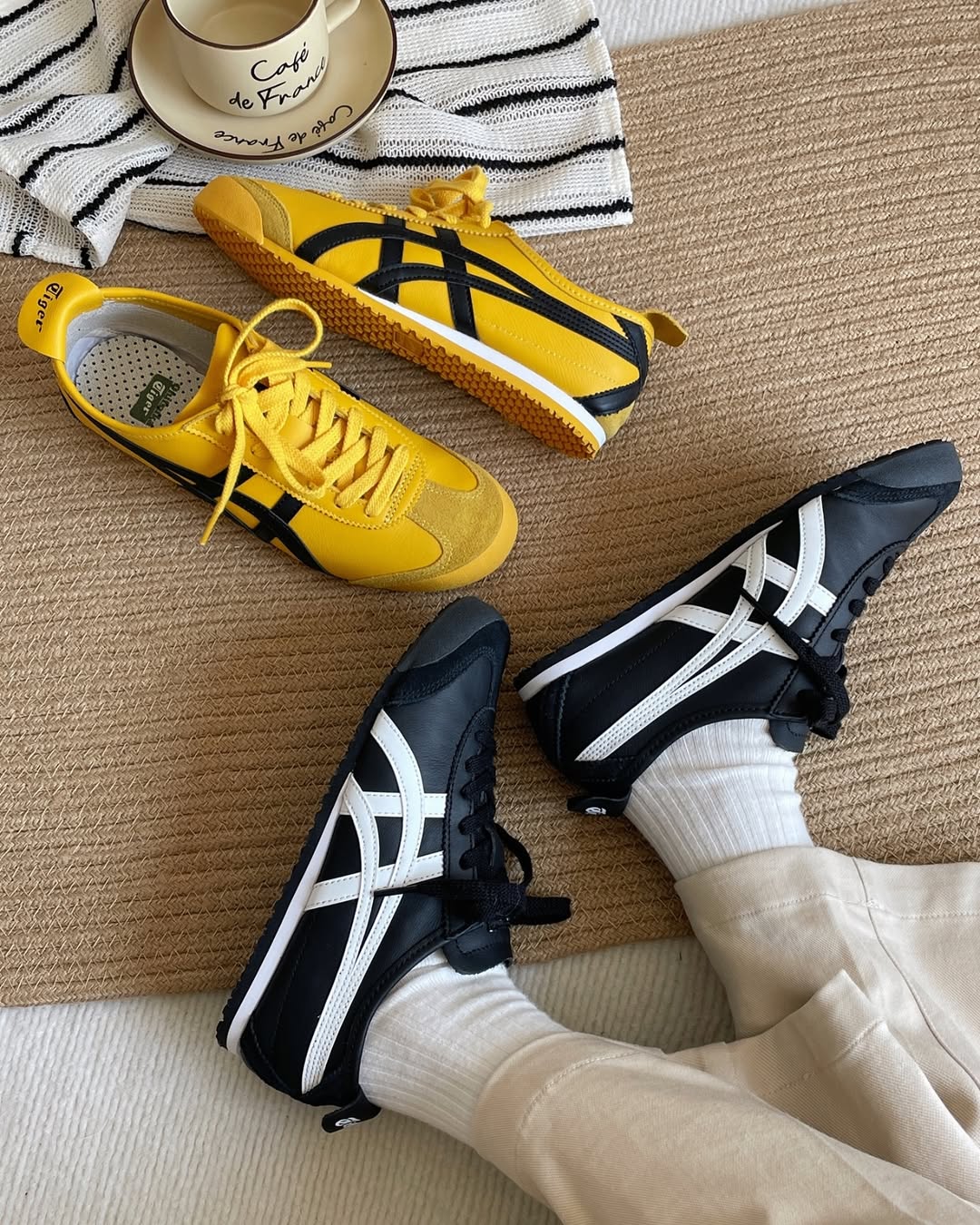 ONITSUKA TIGER Mexico66 Yellow/Black - HADNES