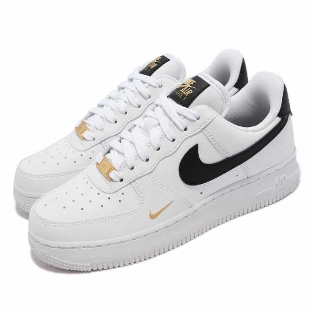 Nike Air Force 1 Low White Black Gold