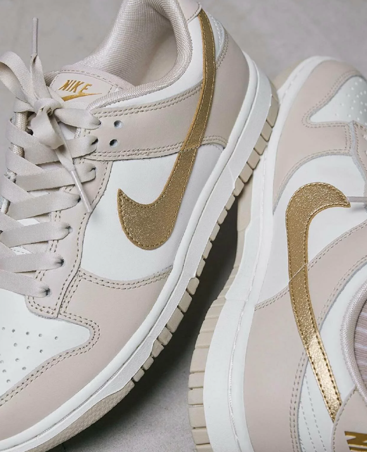 Nike Dunk Low Sanddrift Metallic Gold 金箔奶昔