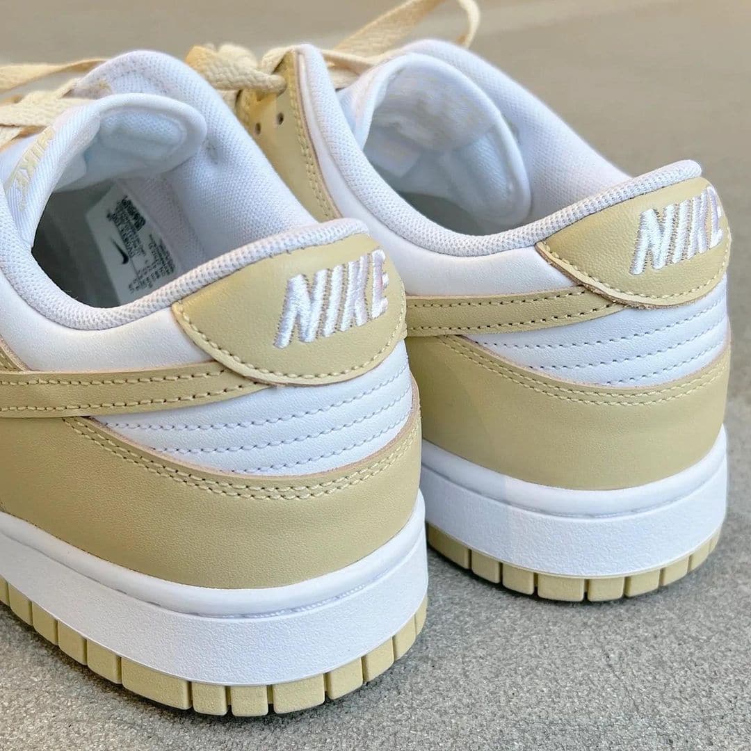 Nike Dunk Low Team Gold and White