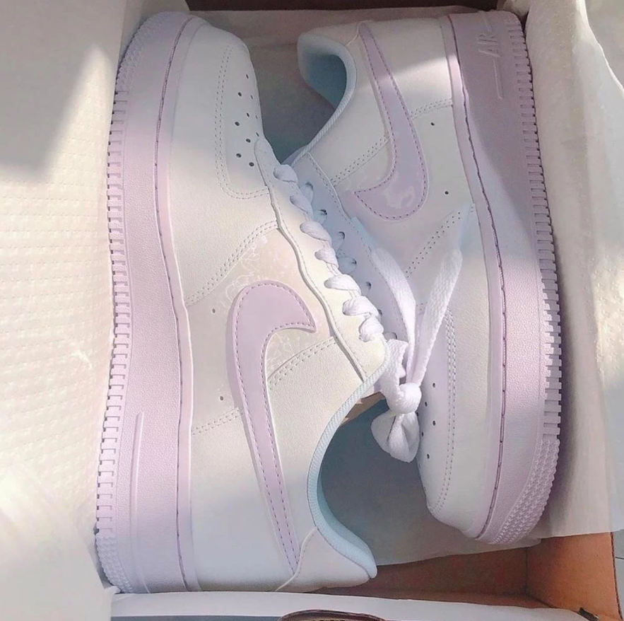 Nike Air Force 1 粉紫色 - SENCO