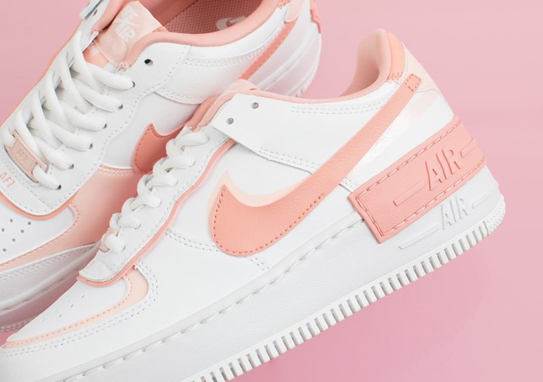 Nike Air Force 1 Shadow 蜜桃色 - SENCO