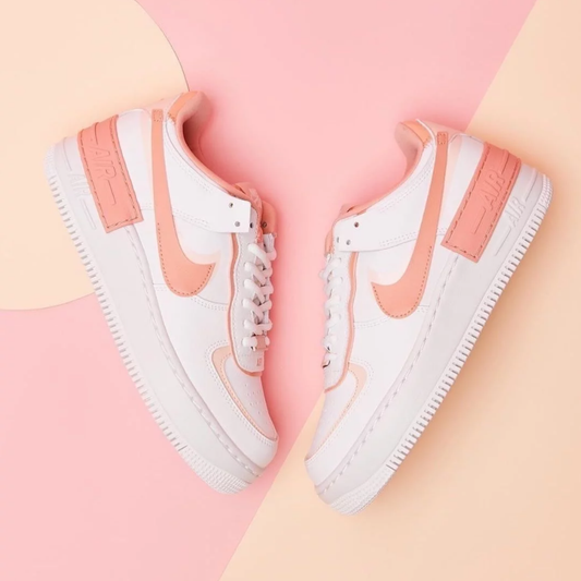 Nike Air Force 1 Shadow 蜜桃色 - SENCO