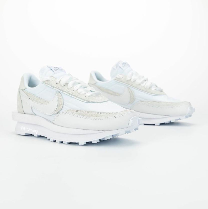 現貨-Sacai X Nike Ldwaffle “white Nylon” - HADNUS